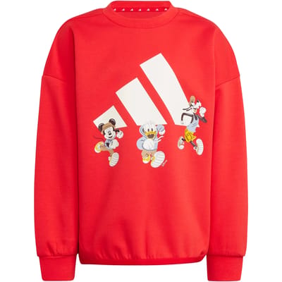 Adidas X Disney Mickey Mouse Sweatshirt Rood 24 Months-3 Years Kinderen