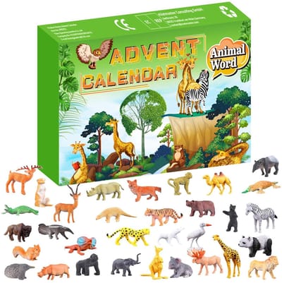 Dieren - Wild World Adventskalenders | Aftel Dagen tot voor jongens - kinderen - meisjes - tieners