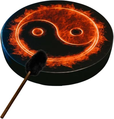 Spirituele Trommel - Meditatie Trommel - Spirituele Heling - Uniek Geluid - 25cm Diameter