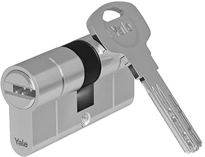 Dubbele Europrofielcilinder 30/30 mm Chroom - Hoogwaardige Inbraakbeveiliging met 5 Sleutels