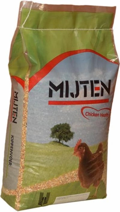 Mijten Gebroken Mais - Maïsbrok Aanvullend Diervoer - Maïsgraan voor Kippen Eenden Vogels - Energierijk - 18kg
