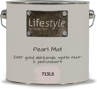 Lifestyle Moods | Pearl Mat | 713LS | 2,5 liter | Extra reinigbare muurverf
