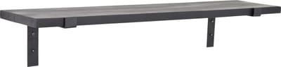 LOFT42 Wally Wandplank Zwart Mangohout - Industrieel - 70x16x1,6