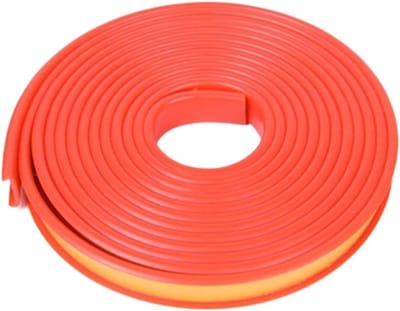 U-vormige Randband - Meubelbeschermer Hoekbeschermer - Meubels Beschermen - Zelfklevend Flexibel - 5 meter - Rood