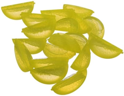 Orion - Herbruikbare IJsblokjes - 20 Stuks - Citroen Vormig - Kleurvol