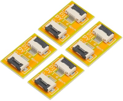 Lintkabel Adapter - Printplaat Connector - Elektronische Projecten - Eenzijdig Ontwerp - 05 mm Stap