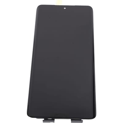 Telefoon Scherm Assembly Helder Beeldscherm met Reparatiegereedschap Kit Krasbestendig Naadloze Pasvorm voor Edge 50 Ultra gray