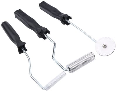 Cosensi- Glasvezel Roller Set - 3 Stuks - Aluminium Gereedschap - Lamineren - Hoekrolgereedschap - Verbeterde Werkefficiëntie - 10x50mm/20x75mm