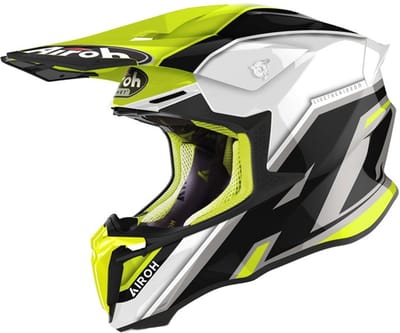 Airoh Twist 2.0 Shaken Geel Offroad helm - Helm