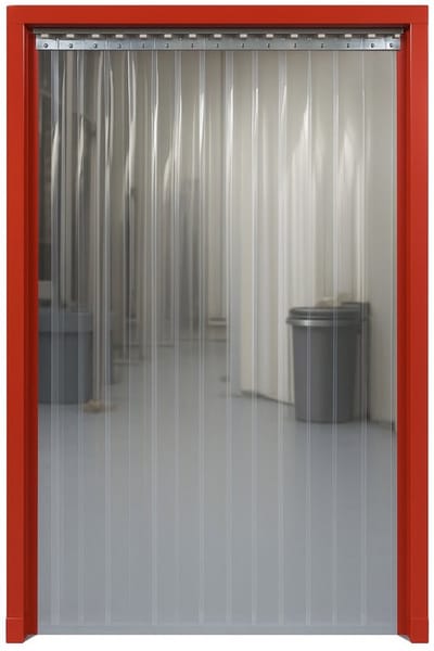 Lasscherm CEPRO Clear 137x200 cm – Compleet met ringen & haken – Transparant PVC lasgordijn – Model 16.10.99