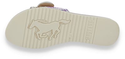 Mustang Dames Slipper Wit/multi | Maat: 37