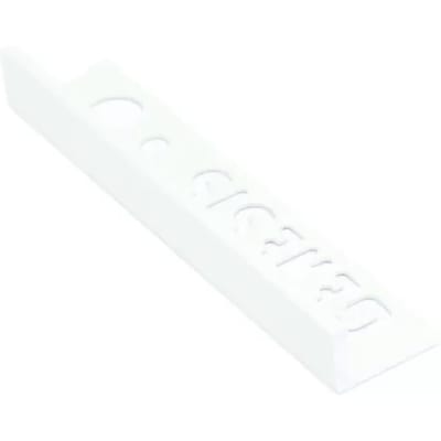 Genesis Hoekprofiel - Aluminium Wit - 8x8mm 2,5m