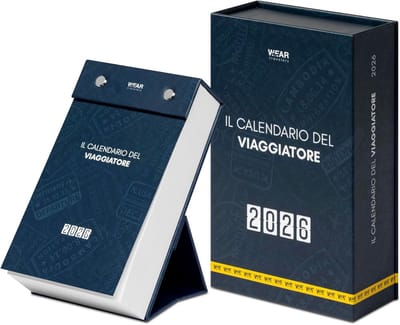 Reiskalender 2026 - Dagelijkse Inspiratie - Reizen Plannen - 365 Reisquotes - 12x19cm - Geel