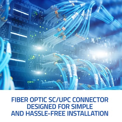 Qoltec glasvezelconnectoren FC/UPC |   Multimode |   0,9 mm