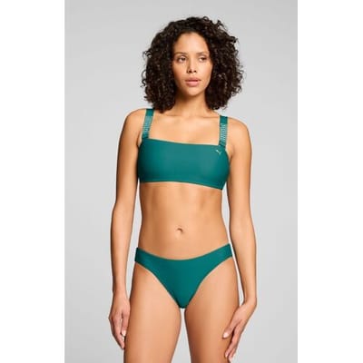 Puma Bikinitopje - Dames - Bandeau - Emerald Ice- Maat XL