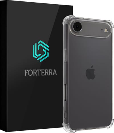 Hoesje Geschikt voor Apple iPhone Air - Sterk & Shockproof - Siliconen Shock Case - Hoes Cover - Transparant