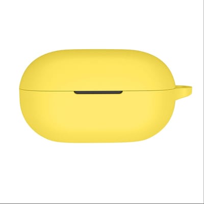 Allecto - Hoes - siliconen hoes - ultradunne case cover - geel - stootvast - geschikt voor Beats Solo Buds - bescherming tegen krassen