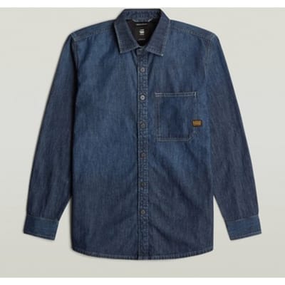 Overhemd Lange Mouw G-Star Raw Regular 1 Pkt Shirt Ls