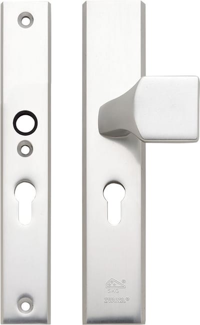 Ivana Veiligheid Voordeurbeslag PC55 SKG3 Aluminium F1 Deurdikte 37-47mm Zonder Kruk Type 20/Recht