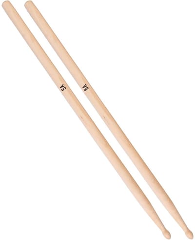 EXCITAT Drumstokken - 5A drumstokken - Klassieke drumstokken - Duurzame drumstokken - Stevige drumstokken - Drumstokken voor volwassenen, kinderen en beginners
