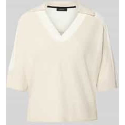 regular fit blouse in brei-look