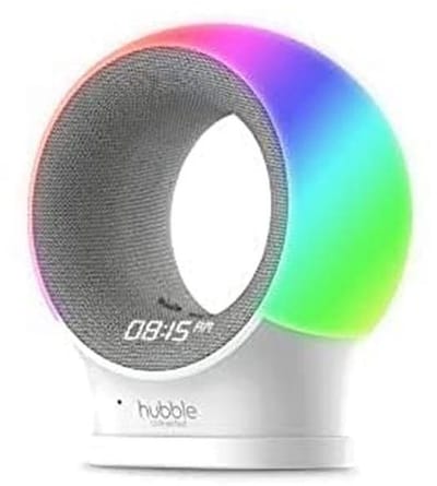 Intelligente baby-audio-monitor met nachtlampje, rustgevende muziek en temperature sensor