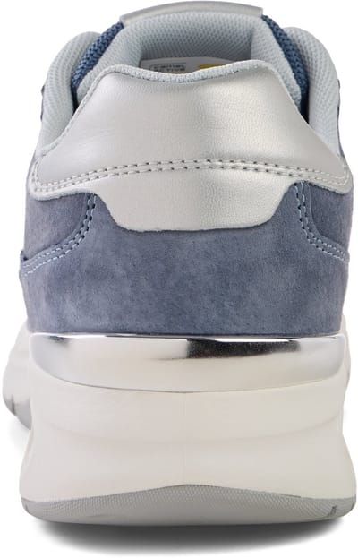 camel active Casual sneaker met comfort voetbed - Maat womenswear-41 - Blauw