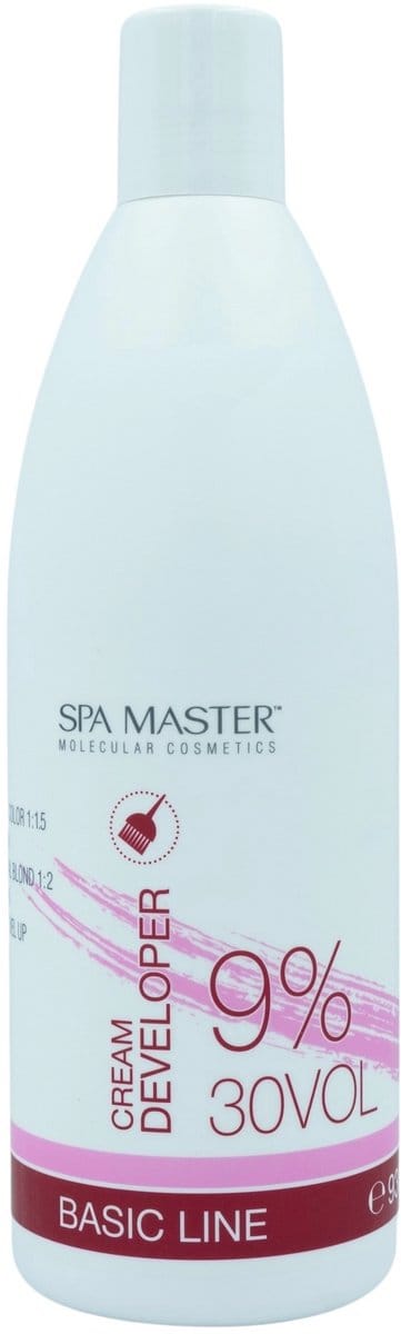 Spa Master 9% 30VOL Cream Developer – Waterstofperoxide Developer – Crème Activator – Professioneel Thuisgebruik – 930ml