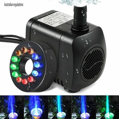 Pompe à eau électrique à 12 LED