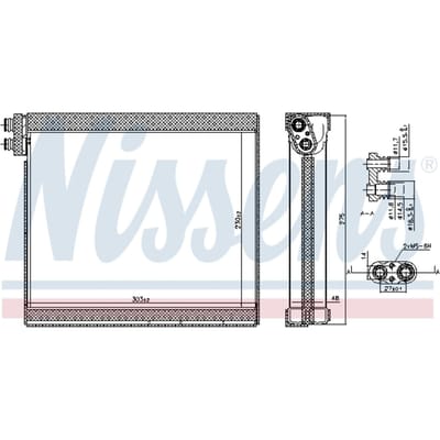 Verdamper, airconditioning NISSENS 92365