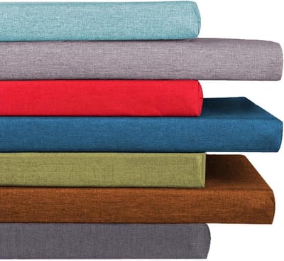 Bankkussen Hoge Dichtheid - Zitkussen Tuinbank - Buiten Ontspannen - Waterdicht Antislip - 90x40x3CM - Groen