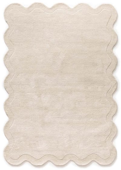Organisch design vloerkleed - Balans Swirl ivoor 300x400