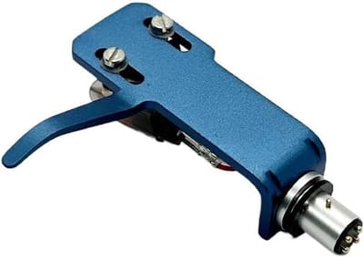 Naald Kit - Element Kit - Platenspeler Onderhoud - Aluminium Constructie - Compact Formaat - Blauw