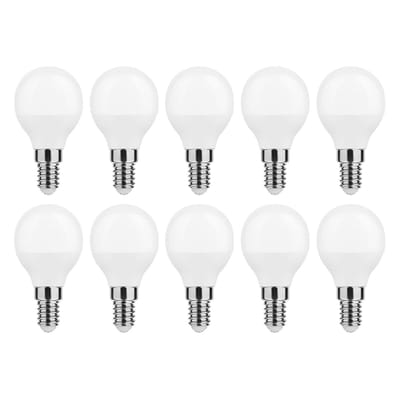 Modee E14 LED Lamp 4.9W - 470lm - 2700K - Warm Wit - LED Globe Mini P45 - Vervangt 40W Halogeen Gloeilamp - 10 stuks
