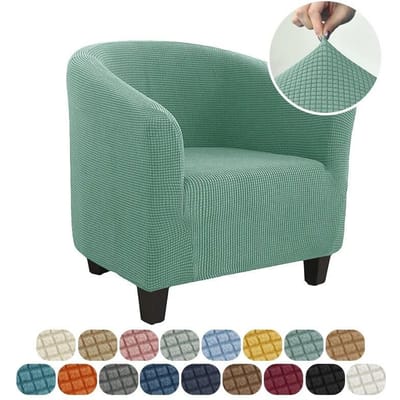 Polar Fleece Fauteuilhoes Stretch Kuipstoel Hoezen Woonkamer Elastische All-inclusive Enkele Bank Beschermhoes Woondecoratie 1pcs