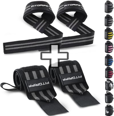 Lifting Straps en Polsbandages voor Fitness en Gewichtheffen - Hoogwaardige Accessoires voor Krachttraining