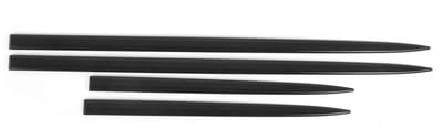 Dailygoods- Deurlijst Waterdicht - Body Side Trim - Auto Protector - 4 Stuks - 96 x 3,6 cm - Eenvoudig te Monteren - Deurbekleding