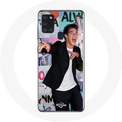 Samsung Galaxy A21S Hoesje Streef je dromen na Álvaro Paz Poster Ga! Leef op jouw manier