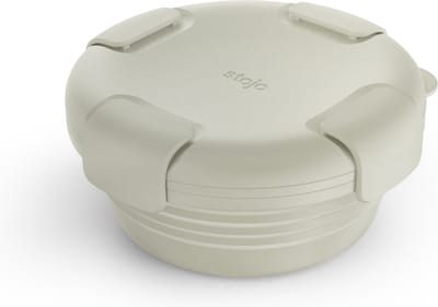 Stojo - Bowl - Vershouddoos / Lunchbox - met Deksel - 1065 ml - Opvouwbaar - Herbruikbaar - Oat
