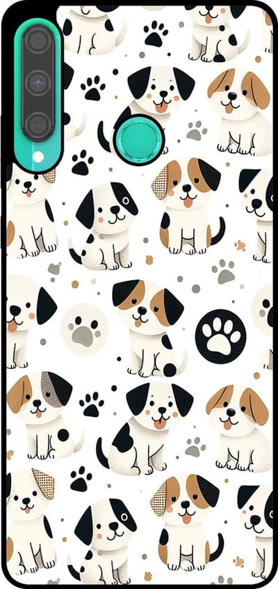Smartphonica Telefoonhoesje Geschikt voor Huawei P40 Lite E met honden opdruk - TPU backcover case dog design geschikt voor Huawei P40 Lite E