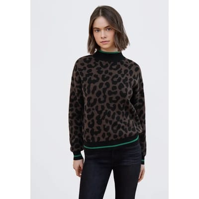 Leo jacquard trui