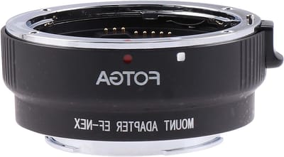 EF-S Lensadapter voor NEX, E-mount en Alpha A7/A7R/A7R II/A7 II/A5000/A6000 camera's - Verbeter je fotografie met veelzijdige lenscompatibiliteit en hoge kwaliteit.