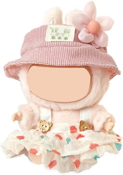 Kleding voor 17 cm grote poppen, perfect voor pluche accessoires en speelplezier