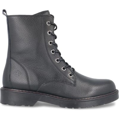 AQA Shoes - A8630 - Hoge sneakersVeterlaarzenDames veterschoenenDames sneakersHalf-hoge schoenen - Kleur: Zwart - Maat: 42
