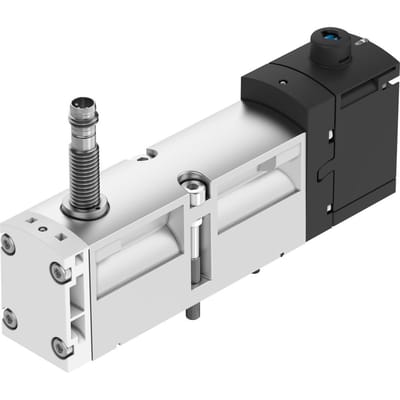 Festo 5/2 Monostabiel Lucht Magneetventiel Bouwgrootte 26mm ISO 15407-2 1100l/min - 560724