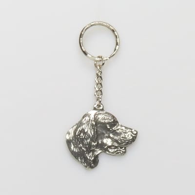 Sleutelhanger Welsh Springer Spaniel - Hondensleutelhanger - Cadeau Hondenliefhebber - Unieke serie - Compact, stijlvol en gedetailleerd