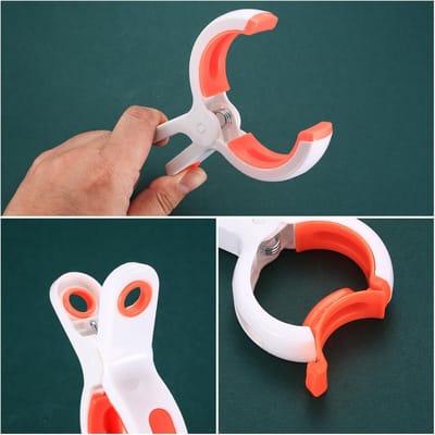 Wasknijpers, handdoekclips voor strandstoelen, handdoekhouder, duurzaam, winddicht, voor strandstoelen, beddengoed, zwembadstoelen (10)