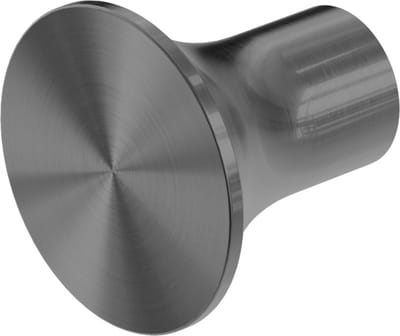Owen & Finch 316L RVS Wandhaak – Geborsteld Grafiet | Brushed Graphite PVD – Massieve Handdoekhaak
