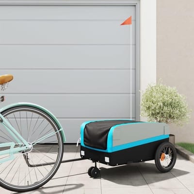 Fietsaanhanger - Fietskar vracht - Zware goederen vervoeren - Robuust ijzeren frame - 122 x 53 x 53 cm