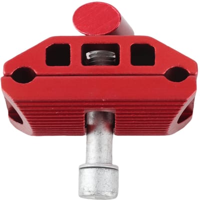 Vis de fixation de rechange pour tête de tige de selle de vélo, collier de serrage de tube de selle pour vélos de montagne à double rail black